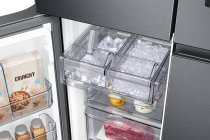 Samsung Family Hub RF65A977FB1/EU French Style Fridge Freezer with Beverage Center™ - Black 637 Black (freezer-ice-icescoop Black)