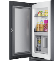 Samsung Family Hub RF65A977FB1/EU French Style Fridge Freezer with Beverage Center™ - Black 637 Black (fdsr2 Black)