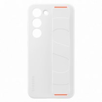 Samsung Galaxy S23 Silicone Grip Case White