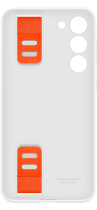 Silicone Grip Case for Galaxy S23+ White (back White)