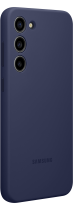 Silicone Case for Galaxy S23+ Navy (front Navy)