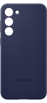 Silicone Case for Galaxy S23+ Navy (front-2 Navy)