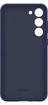 Silicone Case for Galaxy S23+ Navy (back Navy)