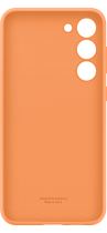 Silicone Case for Galaxy S23+ Orange (back Orange)