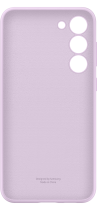 Silicone Case for Galaxy S23+ Lavender (back Lavender)