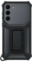 Rugged Gadget Case for Galaxy S23+ Black (front-2 Black)