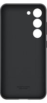Leather Case for Galaxy S23 Black (back Black)
