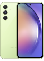 Galaxy A54 5G Awesome Lime 128 GB (front Green)