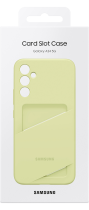 Card Slot Case for Galaxy A34 Lime (package Lime)