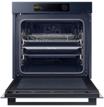 NV7B6675CAN Series 6 BESPOKE Oven with Dual Cook - Clean Navy 60 cm (front open2)