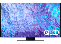 2023 50” Q80C QLED 4K HDR Smart TV 50 (front Gray)