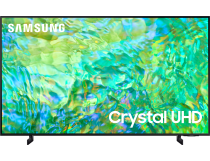 2023 43” CU8070 Crystal UHD 4K HDR Smart TV 43 (front3 Black)
