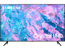 2023 75” CU7100 UHD 4K HDR Smart TV 75 (front3 Black)