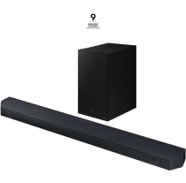 Q600C Q-Series Cinematic Soundbar with Subwoofer Black (set-r-perspective Black)