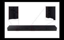 Q990C Q-Series Cinematic Soundbar with Subwoofer and Rear Speakers Black (jackport)