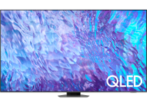 2023 98” Q80C QLED 4K HDR Smart TV 98 (front Silver)