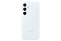 Silicone Case for Galaxy S24 White (front White)