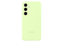 Silicone Case for Galaxy S24 Lime (front Lime)