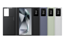 Smart View Wallet Case for Galaxy S24 Ultra Black (set-cut Black)
