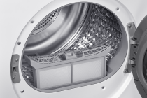Samsung Series 5 DV90CGC0A0AEEU with OptimalDry™, Heat Pump Tumble Dryer, 9kg White 9 kg (detail-drum White)