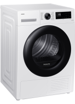 Samsung Series 5 DV90CGC0A0AEEU with OptimalDry™, Heat Pump Tumble Dryer, 9kg White 9 kg (l-perspective White)