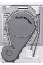 Samsung Series 5 DV90CGC0A0AEEU with OptimalDry™, Heat Pump Tumble Dryer, 9kg White 9 kg (back White)