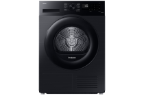Samsung Series 5 DV90CGC0A0ABEU with OptimalDry™, Heat Pump Tumble Dryer, 9kg Black 9 kg (front Black)