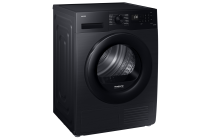 Samsung Series 5 DV90CGC0A0ABEU with OptimalDry™, Heat Pump Tumble Dryer, 9kg Black 9 kg (l-perspective Black)