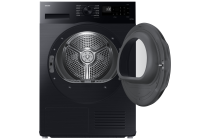 Samsung Series 5 DV90CGC0A0ABEU with OptimalDry™, Heat Pump Tumble Dryer, 9kg Black 9 kg (front-open Black)