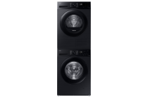 Samsung Series 5 DV90CGC0A0ABEU with OptimalDry™, Heat Pump Tumble Dryer, 9kg Black 9 kg (stack-front-door-closed Black)