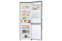 Samsung RB33B610ESA/EU Classic Fridge Freezer with SpaceMax™ Technology - Silver 344L Silver (front-open-with-food Silver)