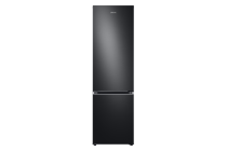 Samsung Series 5 RB38C605DB1/EU Classic Fridge Freezer with SpaceMax™ Technology - Black Black Stainless 390 L (front Black)