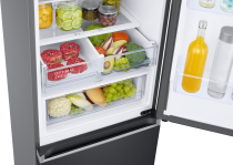 Bottom Mounted Freezer Series 6 SpaceMax 390L Black Stainless 390 L (detail-2temp-zone2 Black)