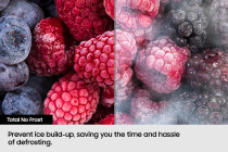 Bottom Mounted Freezer Series 6 SpaceMax 390L Black Stainless 390 L (RB38C605DB1/EU )