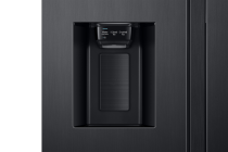 Samsung Family Hub RS6HA8891B1/EU American Style Fridge Freezer with SpaceMax™ Technology - Black 633 L Black (detail-dispenser Black)