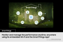 Samsung Family Hub™ SpaceMax™ RS6HA8891B1 American Style Smart Fridge Freezer - Black Stainless 633 L Black (RS6HA8891B1/EU )