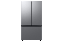 Samsung Bespoke RF24BB620ES9EU French Style Fridge Freezer with Autofill Water Pitcher - Silver Silver 674 L (front Silver)