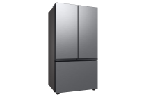 Samsung Bespoke RF24BB620ES9EU French Style Fridge Freezer with Autofill Water Pitcher - Silver Silver 674 L (l-perspective Silver)