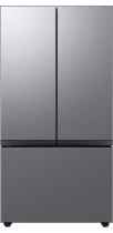 Samsung Bespoke RF24BB620ES9EU French Style Fridge Freezer with Autofill Water Pitcher - Silver Silver 674 L (front Silver)
