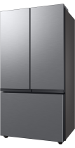 Samsung Bespoke RF24BB620ES9EU French Style Fridge Freezer with Autofill Water Pitcher - Silver Silver 674 L (r-perspective Silver)