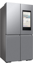 Samsung Family Hub RF65DG9H0EB1EU French Style Fridge Freezer with Beverage Center™ -Silver Silver 636 L (l-perspective Silver)