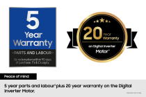 Bespoke AI Front-Load Washing Machine Series 8 AI Energy 11KG Black 11 kg (WW11DB8B95GBU1 )