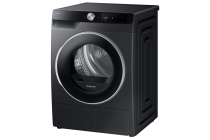 Samsung Series 7 DV90T6240LB/S1 with OptimalDry™, Heat Pump Tumble Dryer, 9kg Black 9 kg (r-perspective Black)