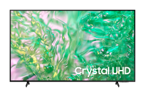 2024 55” DU8070 Crystal UHD 4K HDR Smart TV 55 (front Black)