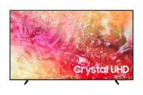 2024 75” DU7100 Crystal UHD 4K HDR Smart TV 75 (front Black)