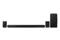 Q990D Q-Series 11.1.4ch Cinematic Soundbar with Subwoofer and Rear Speakers (2024) Black (front Black)