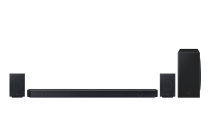 Q930D Q-Series 9.1.4ch Cinematic Soundbar with Subwoofer and Rear Speakers (2024) Black (front Black)