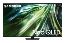 2024 55” QN90D Neo QLED 4K HDR Smart TV 55 (front2 Black)