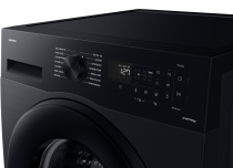 Samsung Series 5 WW90CGC04DABEU ecobubble™ and SmartThings Washing Machine, 9kg 1400rpm Black 9 kg (panel-control Black)