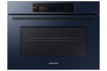 NQ5B6753CAN/U4 Clean Navy BESPOKE Series 6 Compact Oven with Air Fry (front Navy)